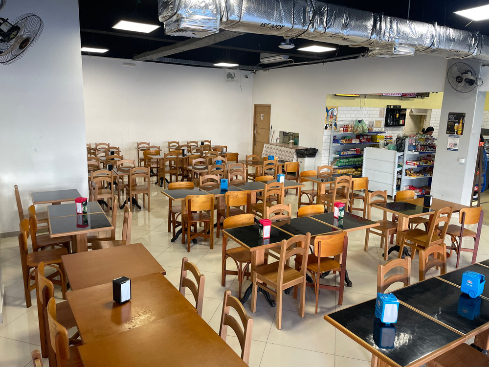 Mesas do CafeCine